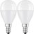 2PAK LED izzó E14 P45 7W = 60W 806lm 6500K Hideg 200° OSRAM ÉRTÉK