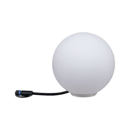 Kültéri kerti lámpa Plug & Shine Globe LED 2.8W 24V IP67 3000K gömb 20cm fehér Paulmann