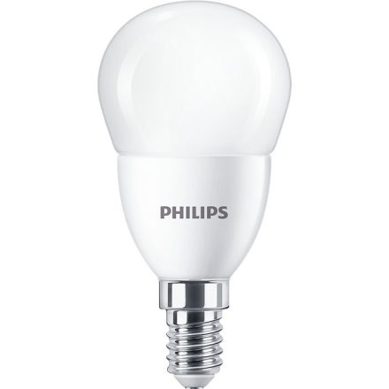 LED golyós izzó E14 P48 7W = 60W 806lm 6500K Cold PHILIPS