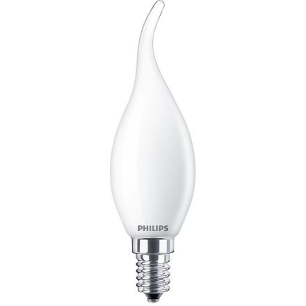 LED láng izzó E14 BA35 2,2W = 25W 250lm 2700K meleg izzószálas tejszerű PHILIPS