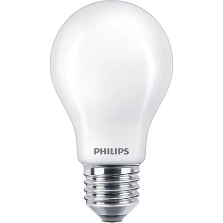 E27 A60 LED izzó 10.5W = 100W 1521lm 4000K semleges izzószál PHILIPS