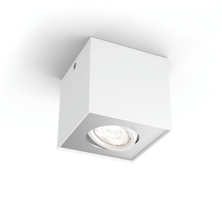 Felületre szerelhető halogén LED 4,5 W BOX mozgatható lámpatest, fehér PHILIPS