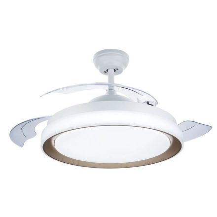 LED mennyezeti lámpa Plafon ventilátorral BLISS 28W + 35W CCT + Távirányító Gold PHILIPS