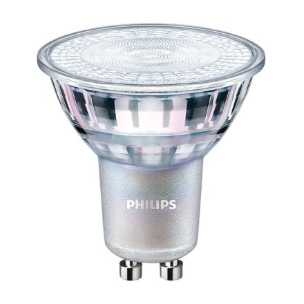 GU10 LED izzó 4.9W = 50W 355lm 2700K meleg 36° CRI90 PHILIPS Master szabályozható