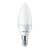 LED izzó E14 B38 7W = 60W 806lm 2700K 180° PHILIPS