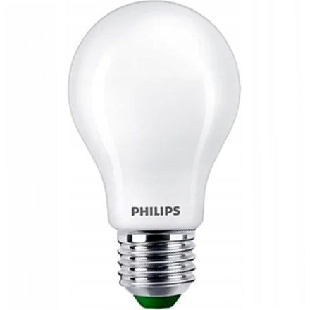 E27 A60 LED izzó 4W = 60W 840lm 2700K meleg izzószál tejes PHILIPS Ultra hatékony