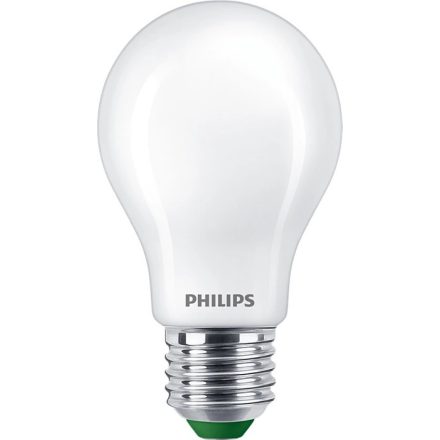 E27 A60 LED izzó 4W = 60W 840lm 4000K Semleges Izzószál Tejszerű PHILIPS Ultra Hatékony