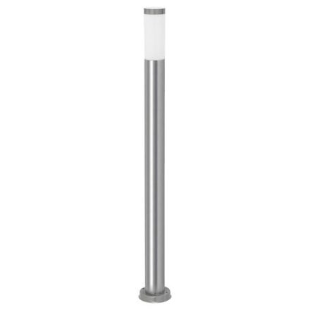 Kültéri LED kerti lámpa TORCH E27 IP44 oszlop 110cm Inox RABALUX