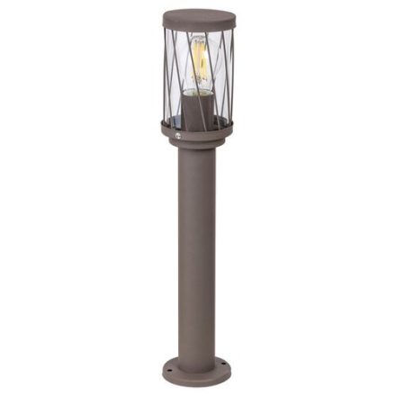 Kültéri LED Kerti lámpa BUDAPEST E27 IP44 Rózsa 50cm Barna RABALUX