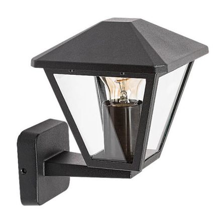 Kerti lámpa LED fali lámpa PARAVENTO E27 IP44 Lámpás Up Black RABALUX-hoz