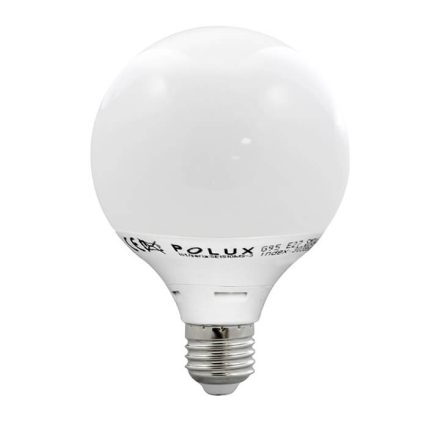 E27 G95 LED izzó 12W = 75W 1055lm 3000K 200° GOLDLUX (Polux)