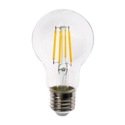 LED izzó E27 A60 4W = 40W 450lm 3000K 360° GOLDLUX izzószál (Polux)