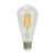 E27 ST64 LED izzó 7.5W = 75W 1055lm 3000K 360° GOLDLUX izzószál (Polux)