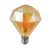 E27 Z110 LED izzó 4W = 38W 450lm 2700K 360° GOLDLUX (Polux) Vintage Amber Dekoratív