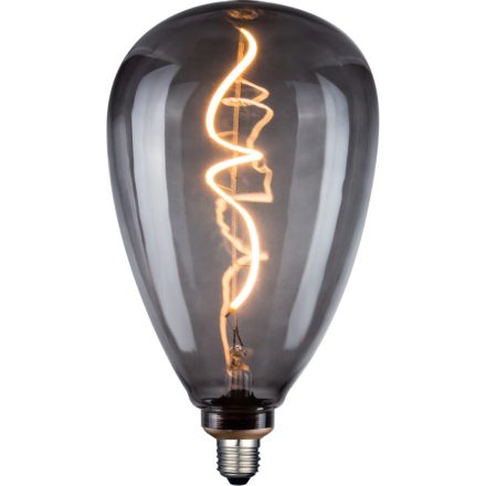 Dekoratív LED izzó E27 FILAMENT S173 4W 50lm 1800K Meleg 320° DecoVintage Smoke GOLDLUX (Polux)