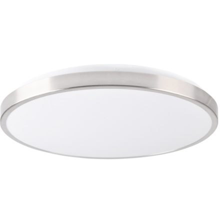 PLAFON LED mennyezeti lámpa fehér/nikkel 40cm 24W 4000K KERN GOLDLUX (Polux)