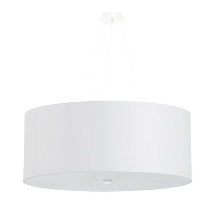 LED függő mennyezeti lámpa OTTO 6xE27 csillár 70cm fehér SOLLUX