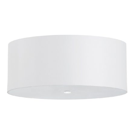 OTTO LED plafon mennyezeti lámpa 6xE27 kerek lámpatest 70cm fehér SOLLUX