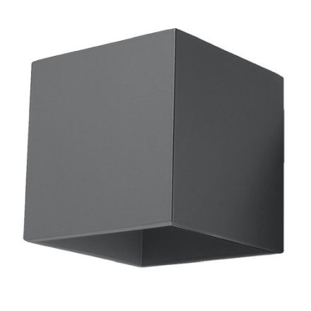 QUAD G9 LED fali lámpa Up Down Cube antracit SOLLUX