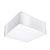 LED mennyezeti lámpa HORUS E27 Square Fixture 25cm Fehér SOLLUX