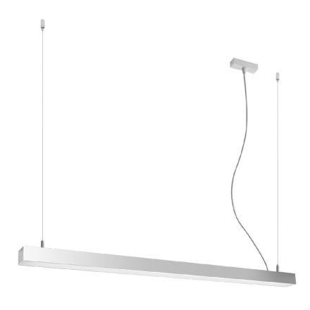 LED függő mennyezeti lámpa PINNE 31W 3000K Lineáris 117cm szürke SOLLUX