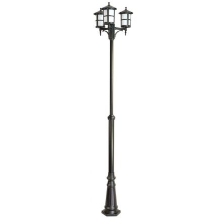 Fénylámpa LANTERN E27 CORDOBA II OGMWN 3 TD 180-280cm fekete Su-Ma