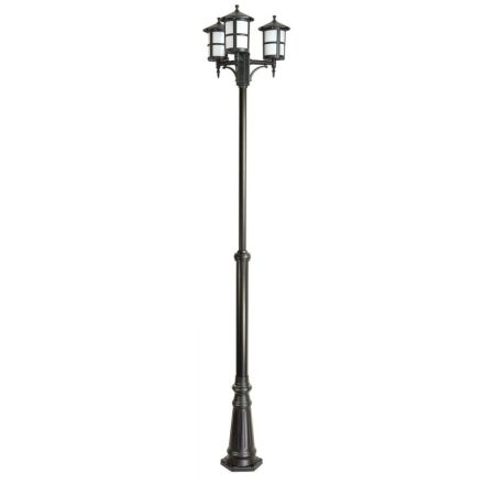 Fénylámpa LANTERN E27 CORDOBA II OGMWN 3 TD 180-280cm fekete Su-Ma