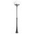 Kültéri kerti lámpaoszlop LANTERN E27 CLASSIC BALLS OGMWN 3 300 190-290cm fekete Su-Ma