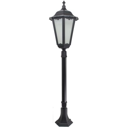 Kültéri kerti lámpaoszlop LANTERN E27 Retro Maxi K 5002/2 BD 45 120cm fekete Su-Ma