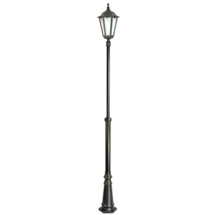 Kültéri kerti lámpaoszlop LANTERN E27 Retro Maxi OGMWN 1 190-290cm fekete Su-Ma