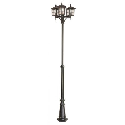 Izzó LANTERN E27 Venice OGMWN 3 KW 180-280cm fekete Su-Ma