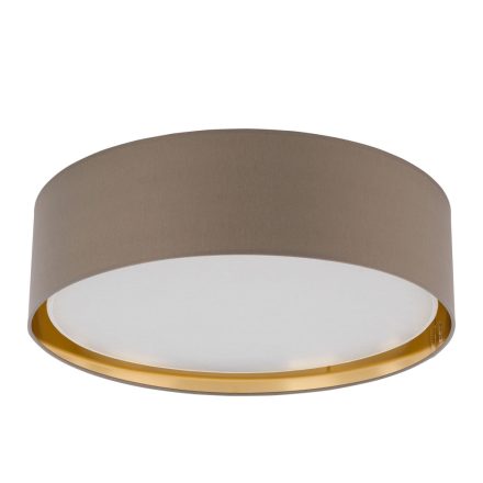 Mennyezeti lámpa Plafon Fixture BILBAO BEIGE/GOLD Kerek Fehér-Bézs 60cm 15W 4xE27 4399 TK Világítás