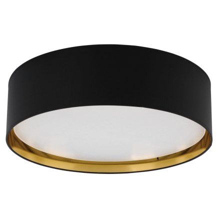 Mennyezeti lámpa Mennyezeti lámpatest BILBAO BLACK/GOLD kerek fekete és arany 60cm 15W 4xE27 3432 TK világítás