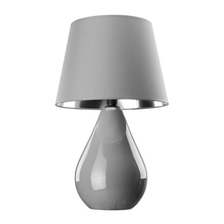 LACRIMA GREY éjjeli lampa lampaernyő grafit elegáns E27 5455 TK világítás