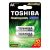 Újratölthető akkumulátorok TOSHIBA HASZNÁLATRA KÉSZ AA 1,2V 2600MAH buborékfólia 2 db