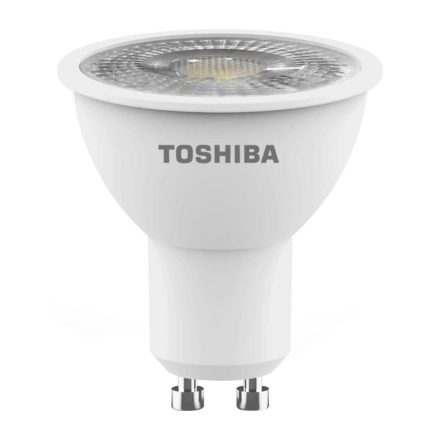 LED halogén izzó GU10 4W = 50W 345lm 6500K hideg TOSHIBA spotlámpa