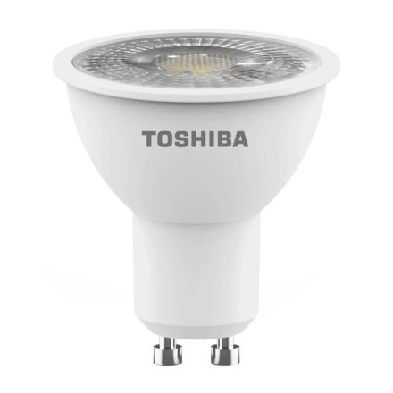 LED halogén izzó GU10 5.5W = 63W 450lm 6500K hideg TOSHIBA spotlámpa