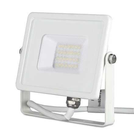 LED reflektor 20W 1600lm 6400K IP65 Fehér Samsung Chip VT-20-W V-TAC