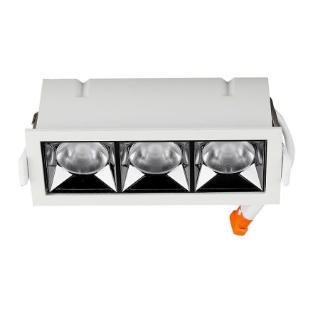 Süllyesztett LED spotlámpa 12W 2700K SMD SAMSUNG CHIP 38'D - 5 év garancia VT-2-12 V-TAC