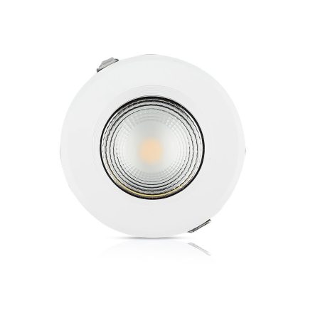 Süllyesztett LED Spot lámpatest 10W 6400K Fix COB VT-26101 V-TAC