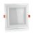 Süllyesztett LED panel 12W 6400K Glass Square FLICKER FREE VT-1202G V-TAC