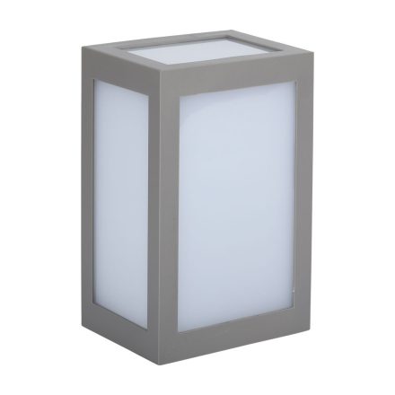 LED fali lámpa 12W 6400K IP65 Cube Grey VT-822 V-TAC