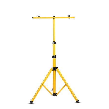 Háromlábú dupla állvány LED-es reflektorokhoz TRIPOD IP65 sárga VT-41150Y V-TAC