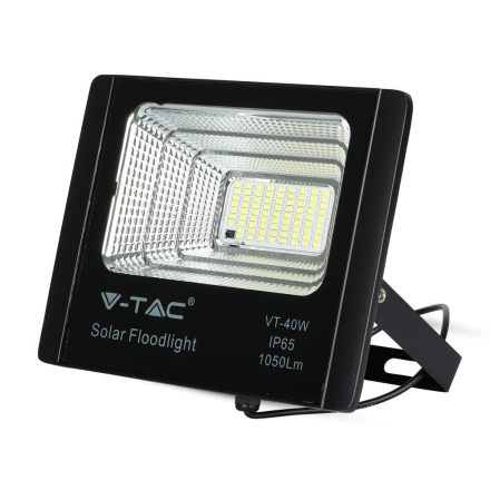 LED reflektor 16W 6000K IP65 + Napelem Távirányítóval VT-40W V-TAC