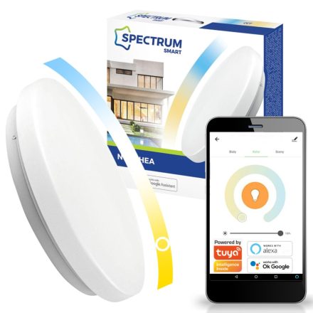 Felületre szerelhető LED mennyezeti lámpa 36W CCT SPECTRUM SMART TUYA WiFi 49cm