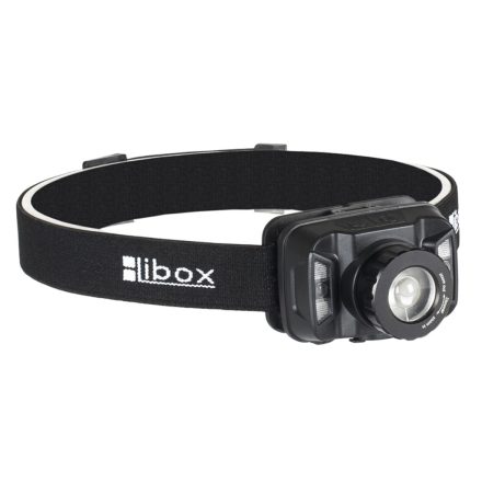 Újratölthető fejlámpa 5W 260lm ZOOM LB0106 LIBOX